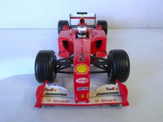 Ferrari F2001 1/18 scale minicar w/Rubens Barrichello