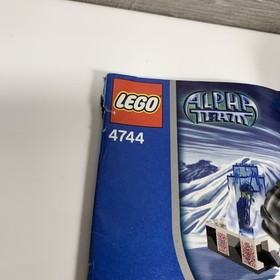 Lego Alpha Team 4744 - Instructions Booklet Manual - No Blocks