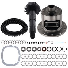 10 Bolt Rear End 3.73 Gear 28 Spline For Gm 7.5 W Complete Bearing Kit