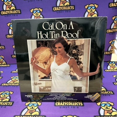 Cat on a Hot Tin Roof Laserdisc LD Jessica Lange Tommy Lee Jones Free Ship New