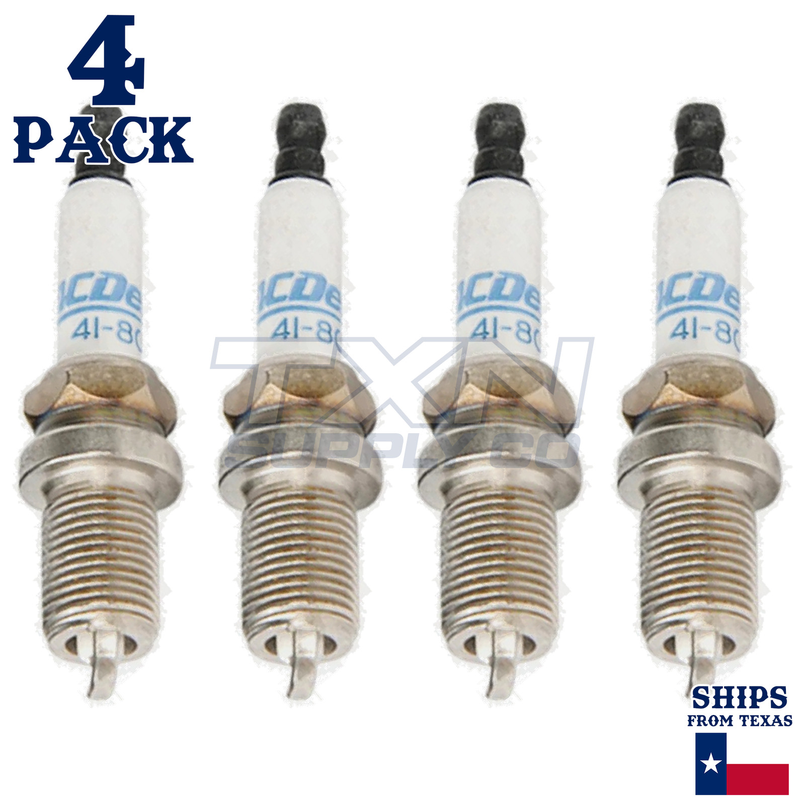 1998-2001 Chevrolet Metro 1.3L ACDelco Double Platinum Spark Plugs - 4 Pack