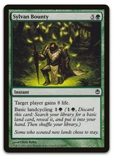 Sylvan Bounty #30 (LP) Duel Decks: Ajani vs. Nicol Bolas DDH Magic MTG