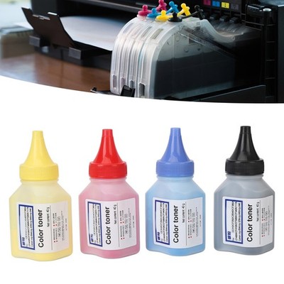4Pcs Toner Refill Pulver Drucker Toner Cartridge Refill Toner Farbe Toner P CU