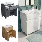 paplinskimoebel Waschbeckenunterschrank Gästebad Toilette Sink Hängend/Stehend