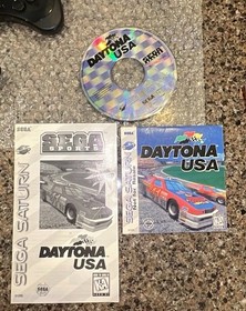 Sega Saturn Black Console Bundle Games, 2 Controllers, Power/AV Cables MK-80000A