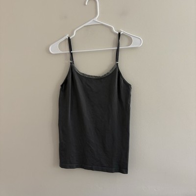 Attributes Women s Large Grey Spaghetti Strap Tank Top P7
