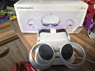 Boxed Meta Quest 2 128GB Standalone VR Headset with Touch Controllers and Dock