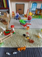 Lot Playmobil Vintage City Life - Maison, Berceau Violet, Chambre - Sets 4145, 5763 - Occasion (bon état)
