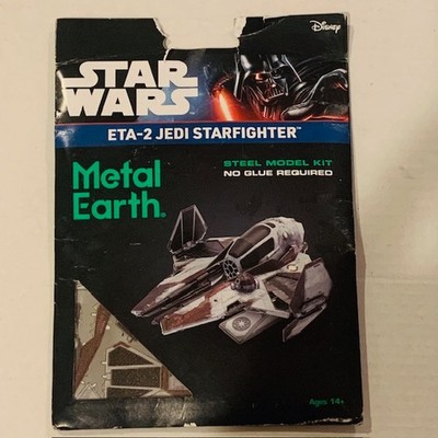 Fascinations Metal Earth Star Wars ETA-2 JEDI Starfighter Steel Model Kit