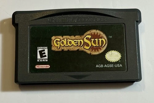 Golden Sun (Nintendo Game Boy Advance, 2002) GBA Authentic Cart Only