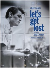 LET' S GET LOST Affiche Cinéma pliée 160 x 120 cm Movie Poster Chet Baker