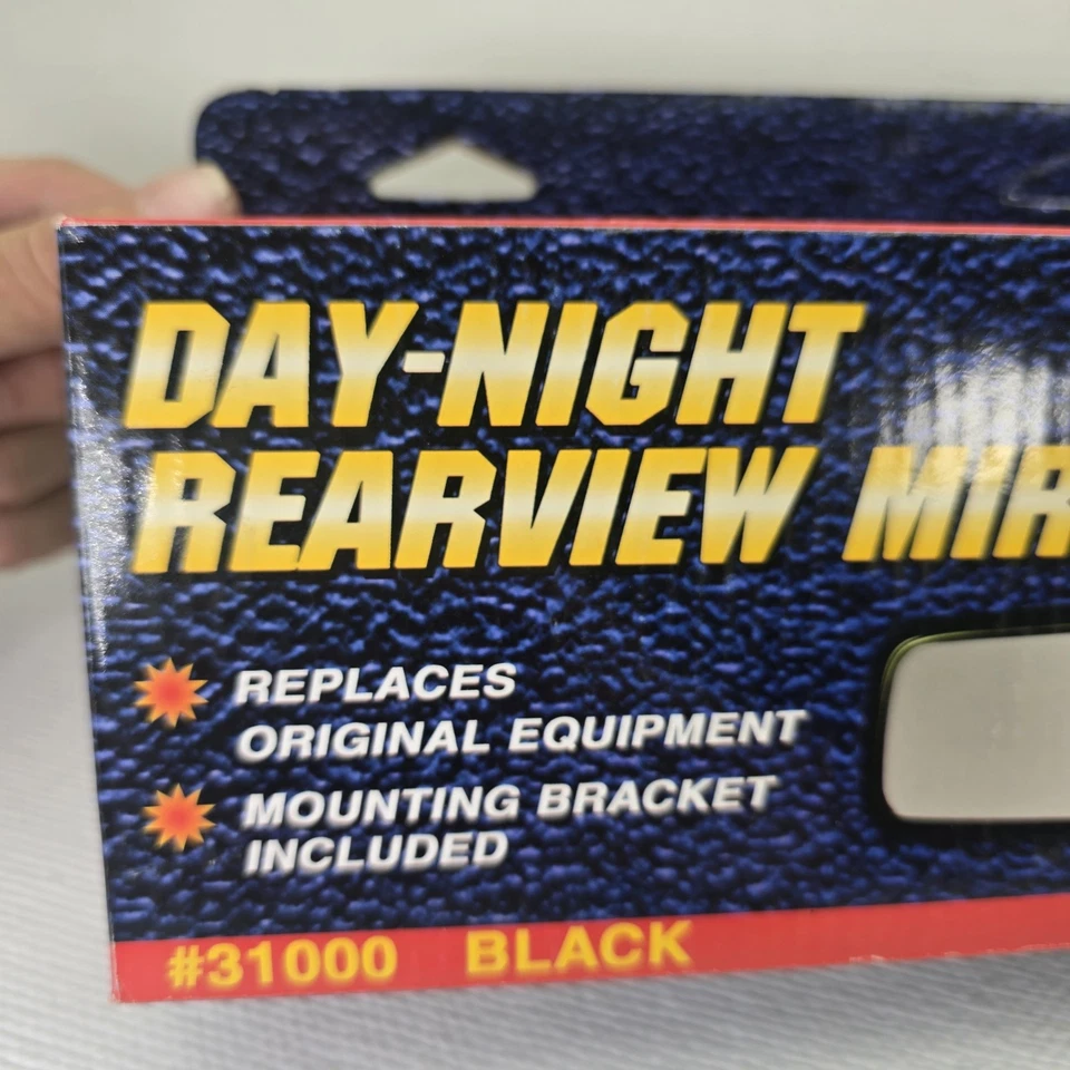 Interior Rear View Mirror CIPA-USA 31000 Day Night Rearview 31000 black W 8" - Image 3 of 4