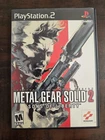 Playstation PS2 Metal Gear Solid 2 - Original Version - CIB