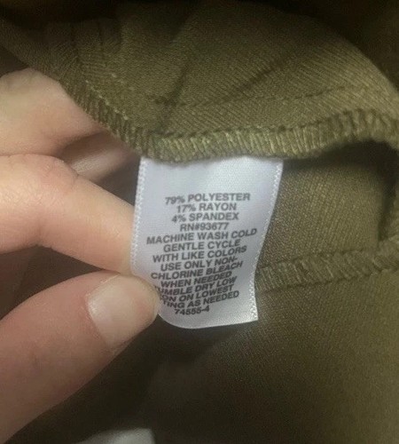Liz Claiborne Career Blazer Suit Jacket NWT Womens 18W Plus Size Olive - Picture 7 of 7