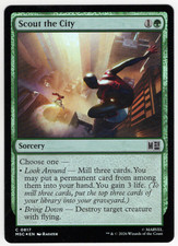 Scout the City FOIL 0817 Marvel Super Heroes (MSC) MTG NM/M
