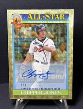 Marketplace image: 2026 Topps Chrome All-Star Chipper Jones Superfractor Auto 1/1 #91ASC-3