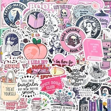 150 PCS Kindle Stickers, Holographic Book Sticker for Adults, Color 