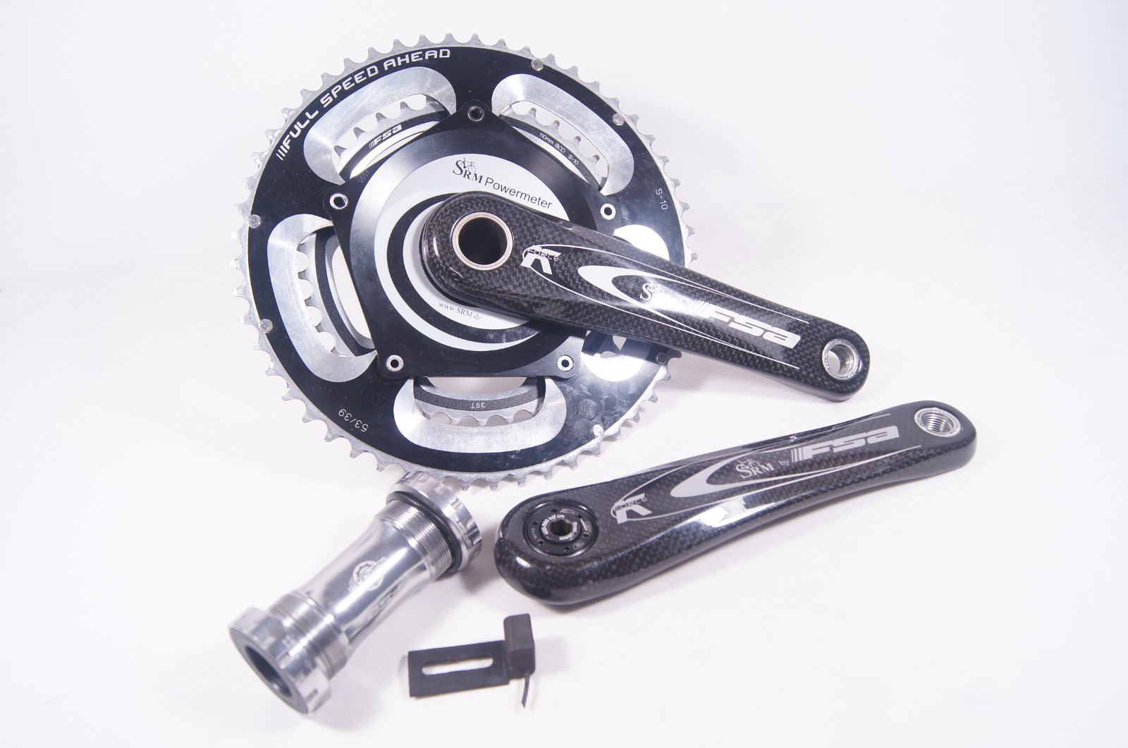 FSA SRM Powermeter 10 Speed 53/39 175mm Carbon Crankset w/ B
