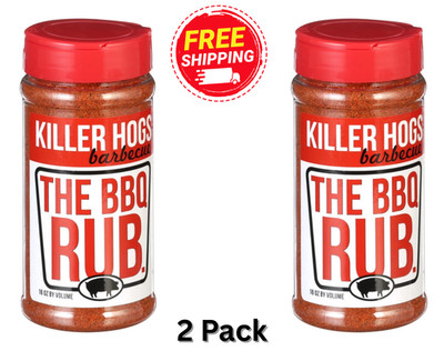 Killer Hogs The BBQ Rub 16 oz ( 2 pack )  Free Shipping