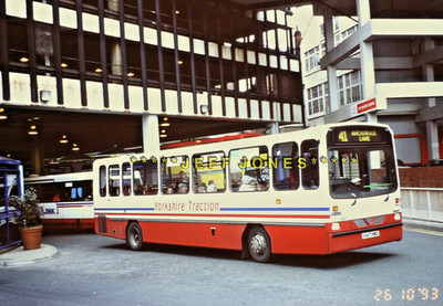 ORIGINAL BUS SLIDE 15800 - Yorkshire Traction DART/WRGHT K417HWG Doncaster 26.10.93