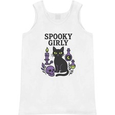'Spooky Girly' Adult Vest / Tank Top AV064845