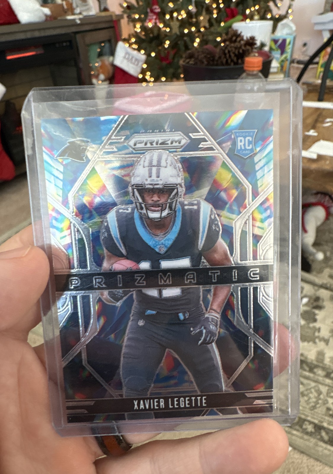 2024 Panini Prizm - Prizmatic Xavier Legette #16 Silver Prizm (RC)