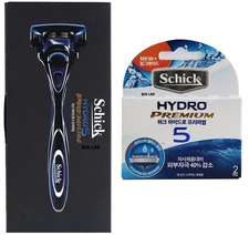 Schick Hydro5 Premium Blade Shaving Razor 1 Handle + Refill 3 Cartridges