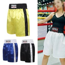 Short de boxe adultes short de boxe tissu respirant séances d'entraînement