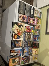 Lot of 25 RARE VHS clamshells slips DUCKTALES THOMAS CARTOONS KIPPER 2 sealed