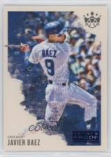 2020 Panini Diamond Kings Artist Proof Blue Javier Baez #80 00wx