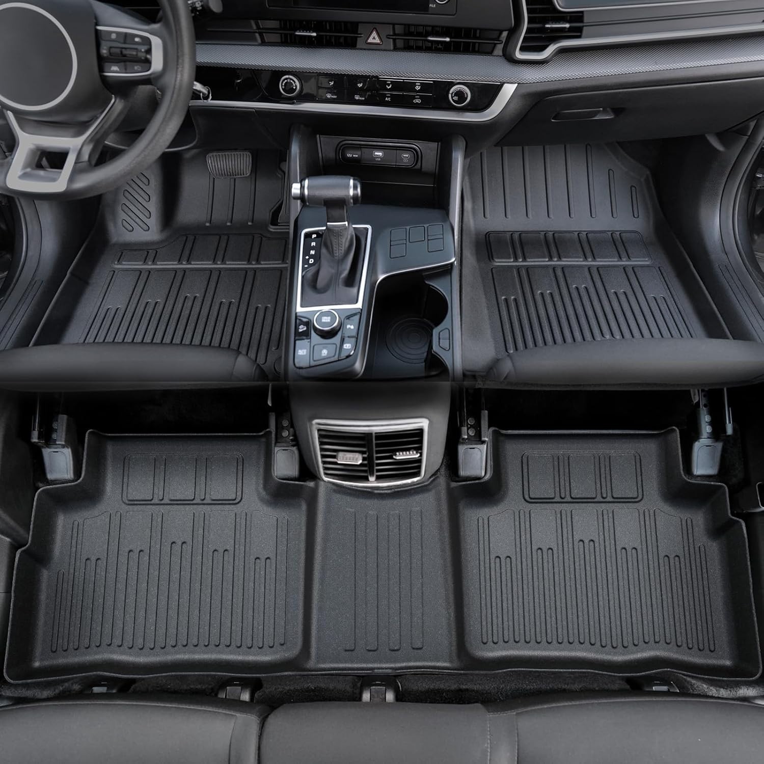 Floor Mats & Cargo Liner for 2023–2026 Kia Sportage Full Coverage Set