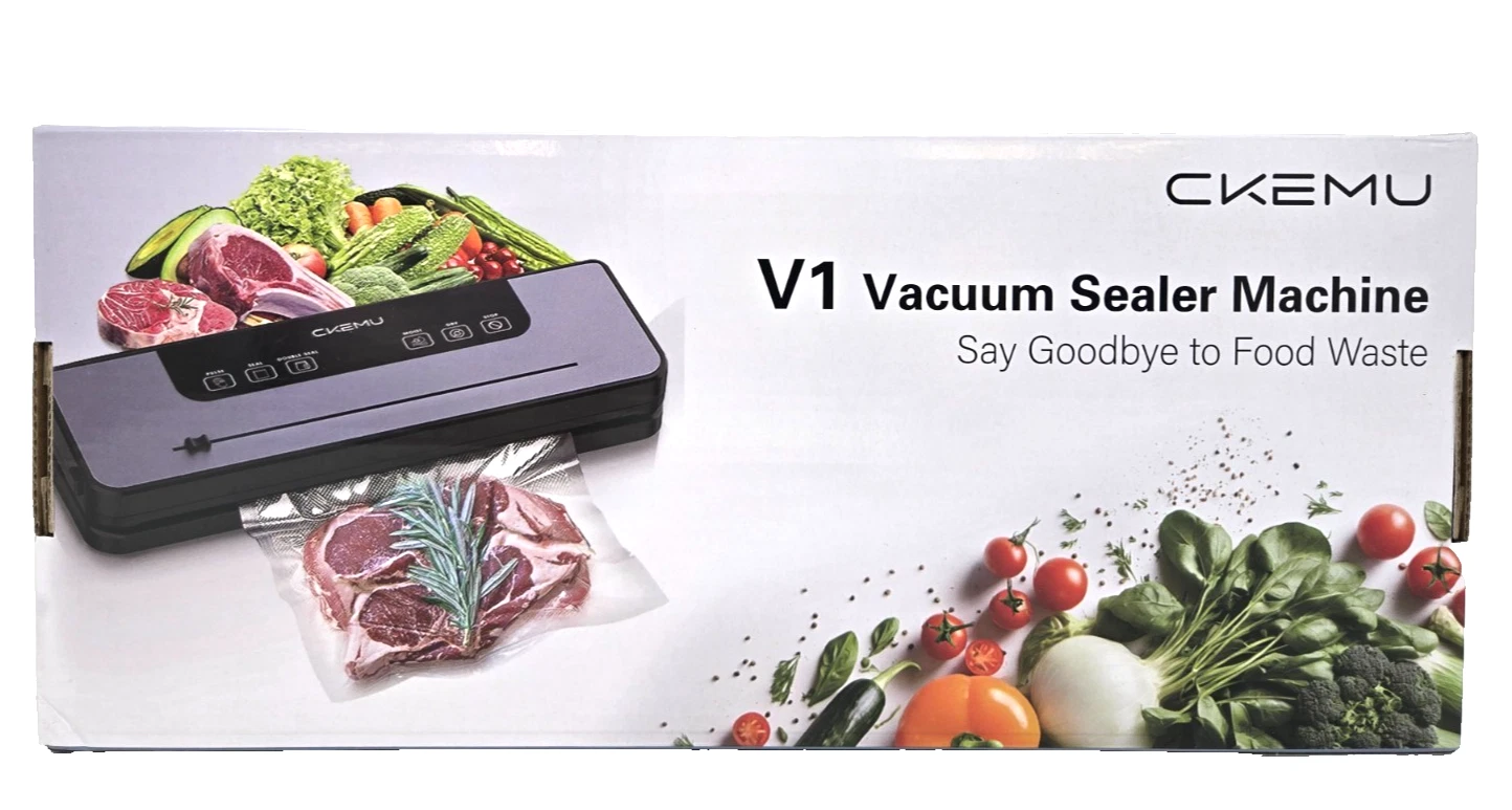 CKEMU V1 Vacuum Sealer Machine + 20 Sealer Bags