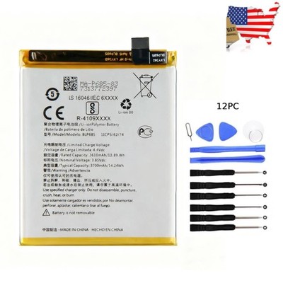 New Battery BLP685 Replacement For OnePlus 7 GM1901 3700mAh,  3.8 V + Tools
