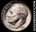 1959 Silver Roosevelt Dime-Choice Gem BU Lustrous No Reserve #i6654