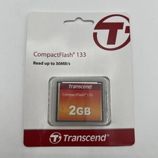 Transcend 2GB 133 Compact Flash 2 GB Memory for Nikon, Canon SLR Cameras