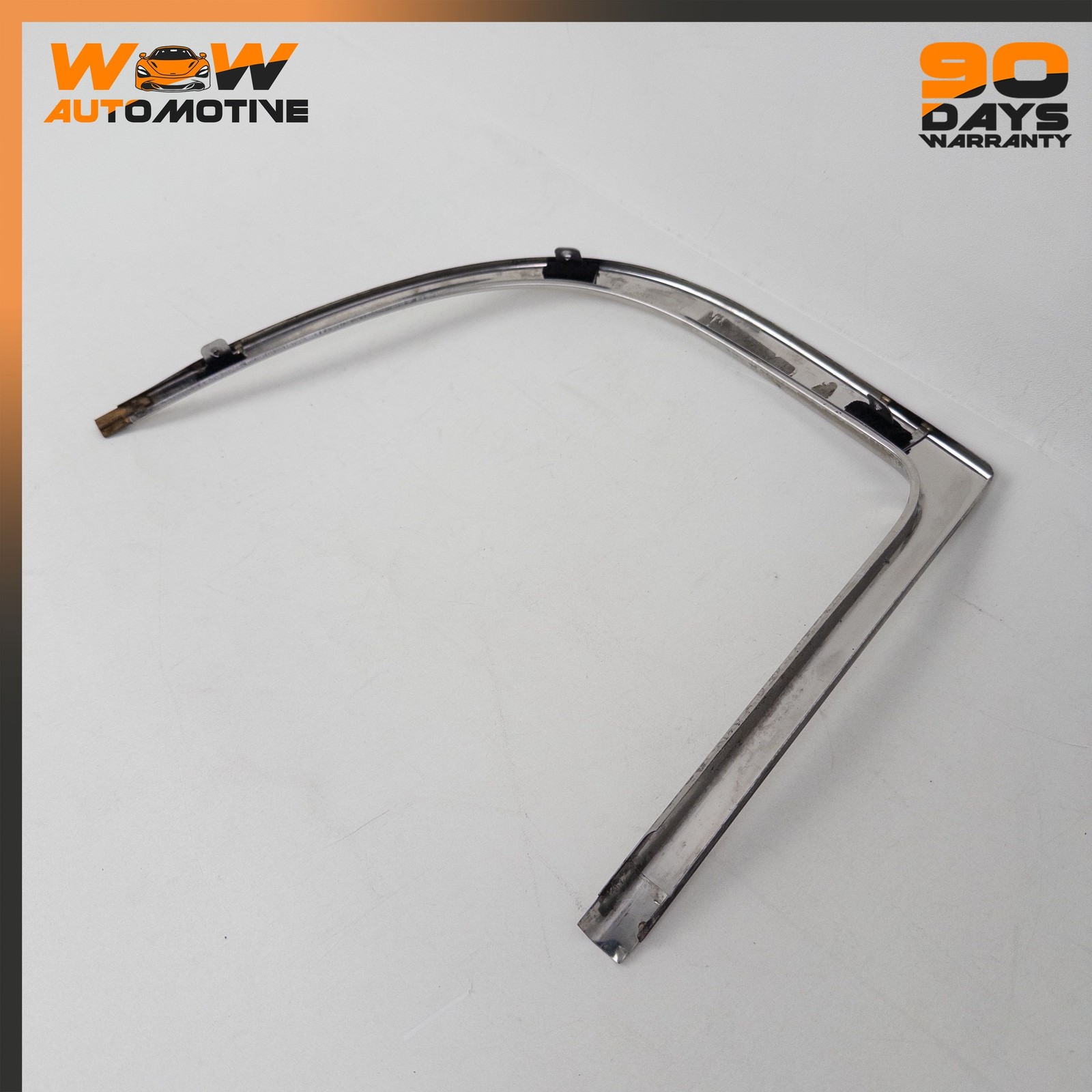 06-13 BENTLEY CONTINENTAL FLYING SPUR REAR RIGHT DOOR WINDOW MOLDING TRIM SET OE