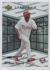 2007 Upper Deck Spectrum Season Retrospectrum Ryan Howard #SR-RH 2u3