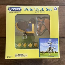 Breyer Limited Edition LE POLO TACK SET 2495 NIB Never Removed