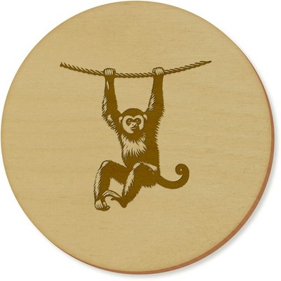 ''Gibbon On Rope'' Untersetzer-Sets (CR048350)