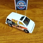 Hot Wheels Vintage Flip-Outs Vaultin Van White BW Blackwall Hong Kong HK 1986