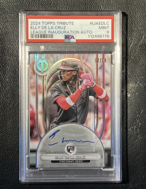 Elly De La Cruz 2024 Topps Topps Chrome Rookie Autographs