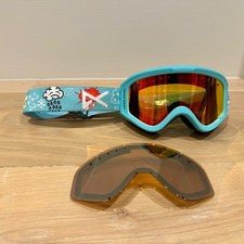 Anon Kids Tracker Goggles ? Hi5 Frame ? RedAmber Lens + Spare SilverAmber Lens