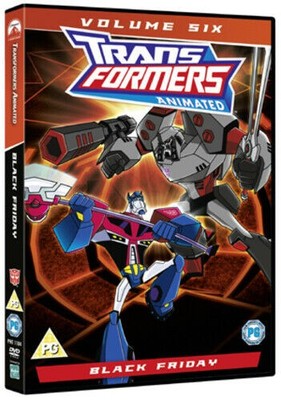 Transformers Animated Volume 6 Black Friday (2009) Matt Yo Region 2 DV - English