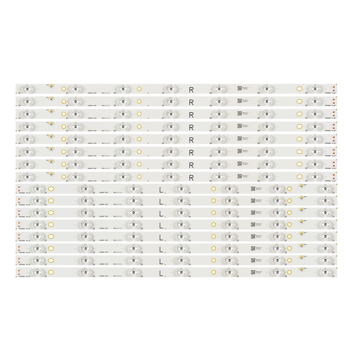 FULL SET LED Backlight Strips For Panasonic TH-55DS630W TH