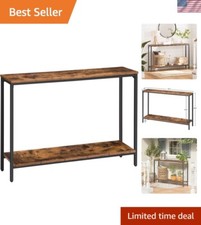 47.2" Skimpy Console Table with Rustic Design Quick Assembly - Versatile Decor