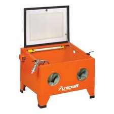 SABBIATRICE DA BANCO PORTATILE CABINA DI SABBIATURA VOLUME 90Lt SSK1 UNICRAFT