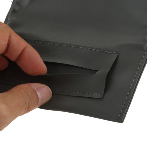 PU Leather Tobacco Pouch Bag Smoker Portable Cigarette Pipe Rolling Paper Slot - Picture 12 of 12
