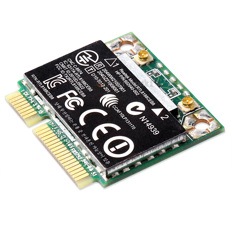 HP 602993-001 G62 CQ62 Realtek RTL8188CEB8 Wireless WIFI WLAN card BlueTooth BT - Image 2 of 4