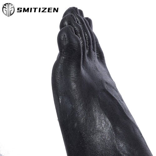 Costume cosplay Smitizen silicone piedi neri pelle realistica umana calzino elastico - Foto 9 di 9