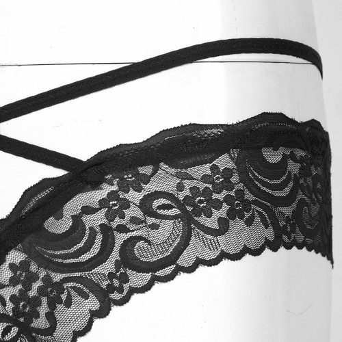 Calzoncillos de encaje sin entrepierna Sissy See Through para hombre - Imagen 61 de 80